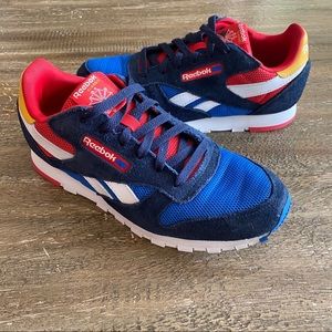 multicolor reebok classic